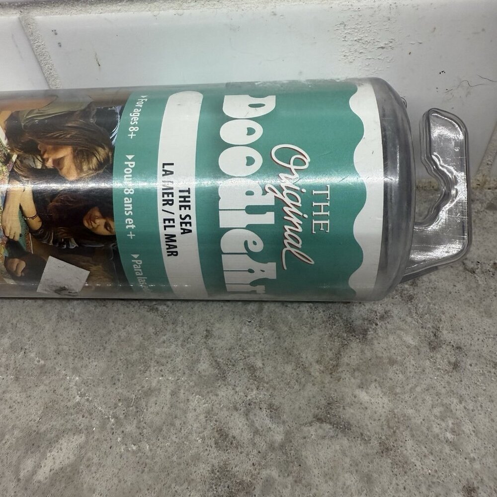 Vintage 1973 Doodleart The Sea Poster Brand New In Sealed tube! Never used!
